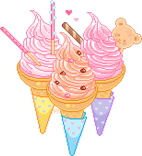 Download Not Ice Cream Weather But Whatever Pixel Art Food, - Ice Cream ...