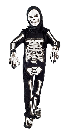 Download Skeleton Costume Includes - Boys Light Up Costumes PNG Image ...