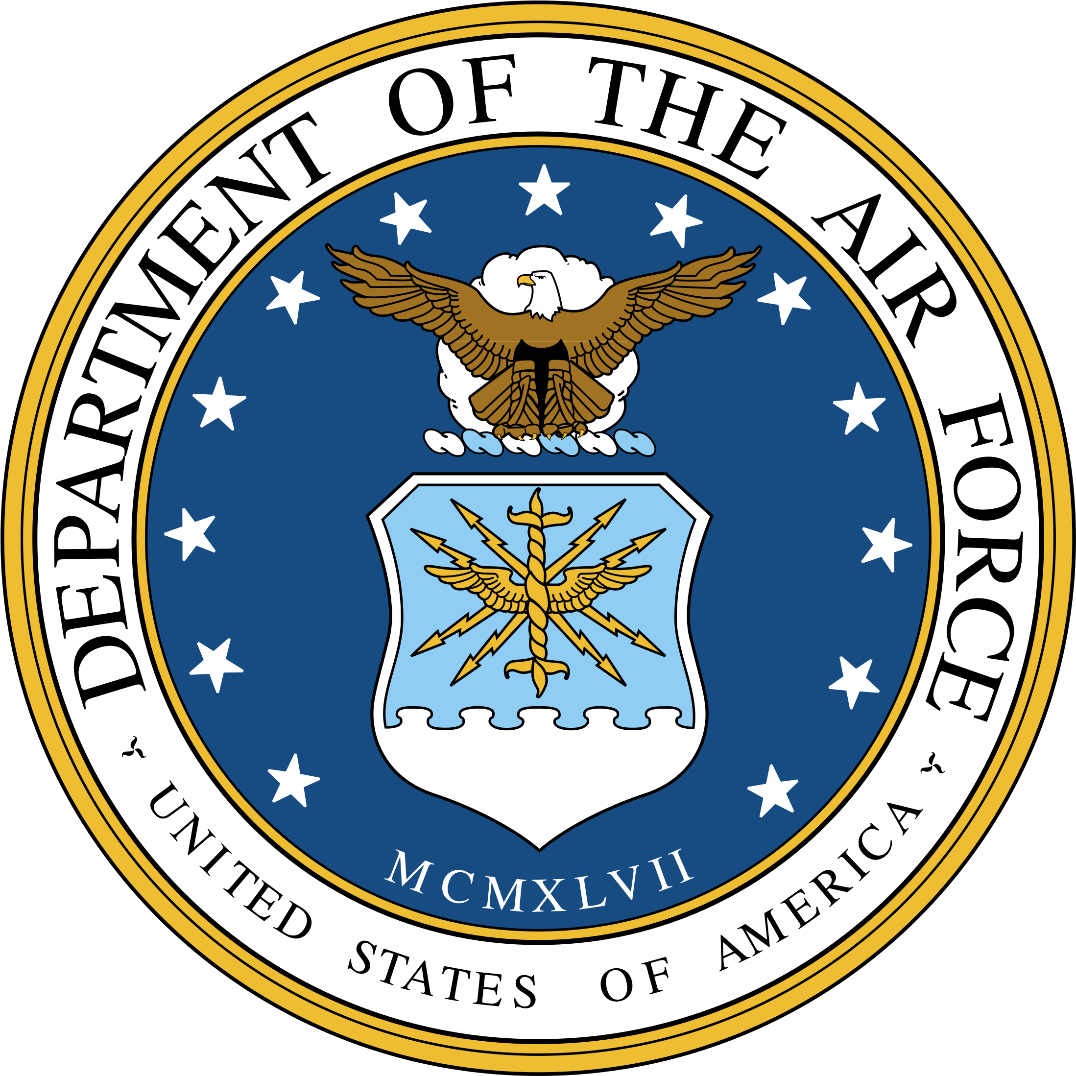 Department Of The Air Force Logo Png Transparent - Seal Of The Air ...