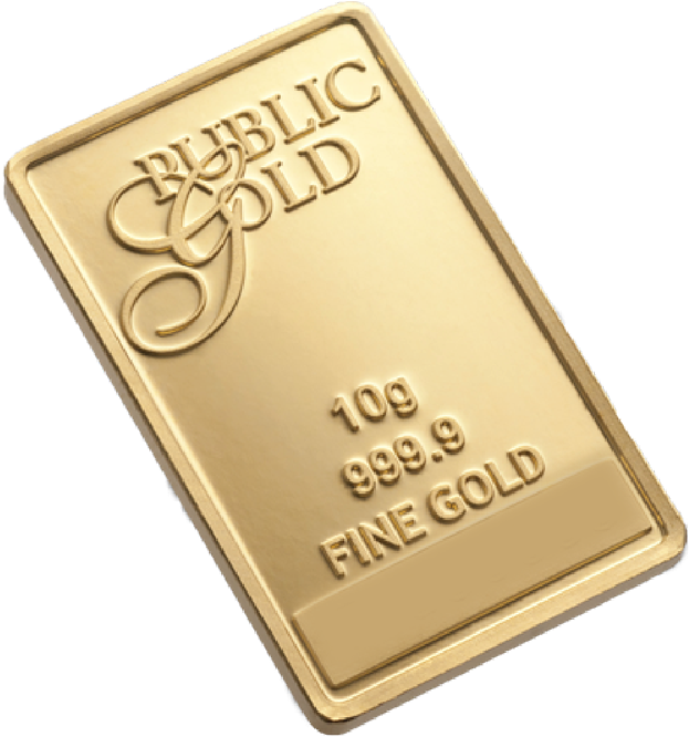 Download 10g Pg Gold Bar - Public Gold Bar 10g PNG Image with No ...