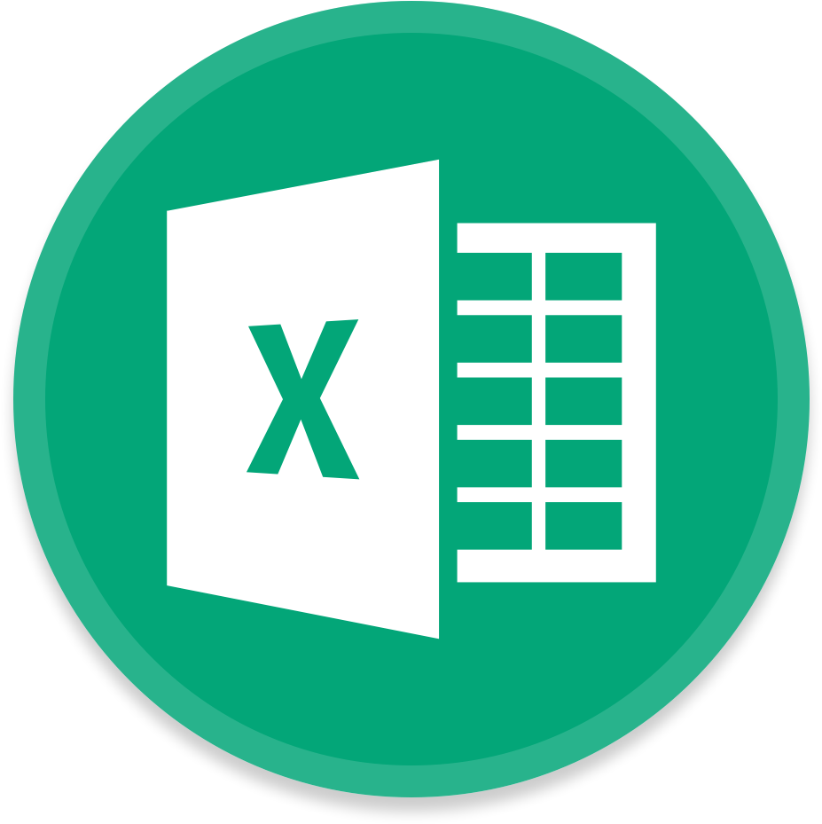 Excel Icon - Microsoft Non-profit Microsoft Excel 2016 (non-profit) (1024x1024), Png Download