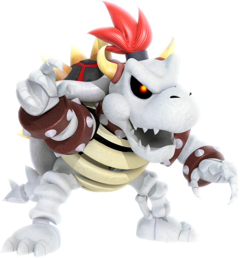 Dry Bowser - Dry Bowser Smash Ultimate - Free Transparent PNG Download ...