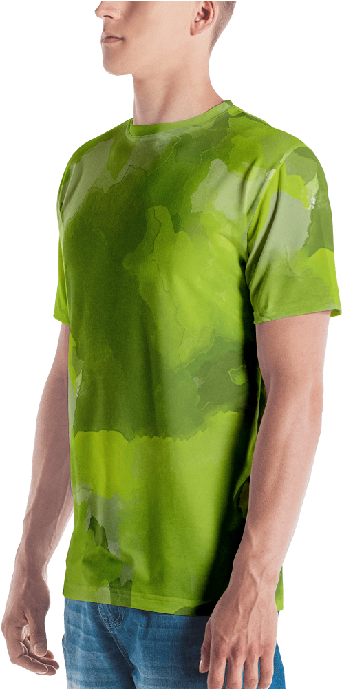 Lime Green Watercolor T Shirt T Shirt Zazuze - Pumpkin Shirt - Halloween Shirt - Pumpkin Costume - (1000x1000), Png Download