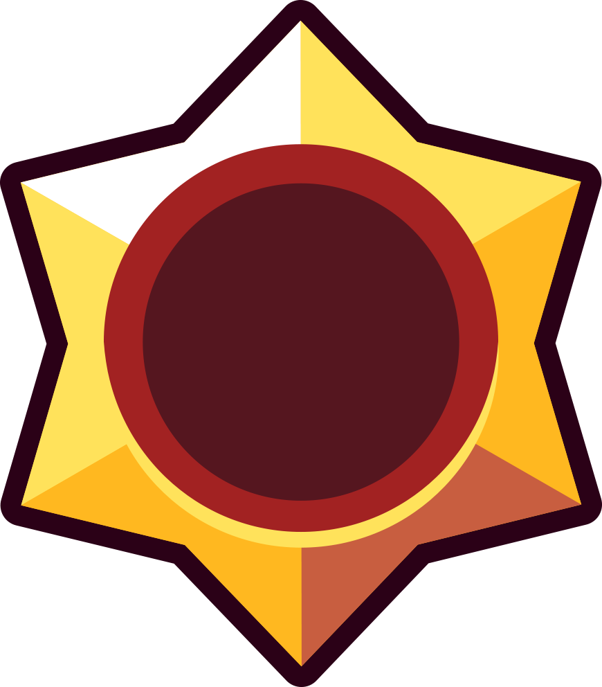 Gold Star Empty - Png Brawl Star Logo - Free Transparent PNG Download ...