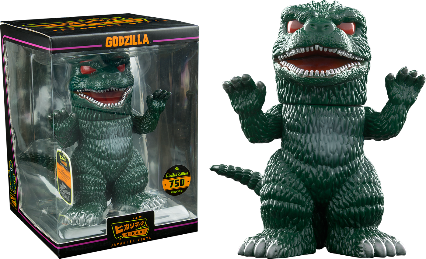 Download Godzilla - Classic Godzilla (godzilla) Hikari Vinyl Figure PNG ...