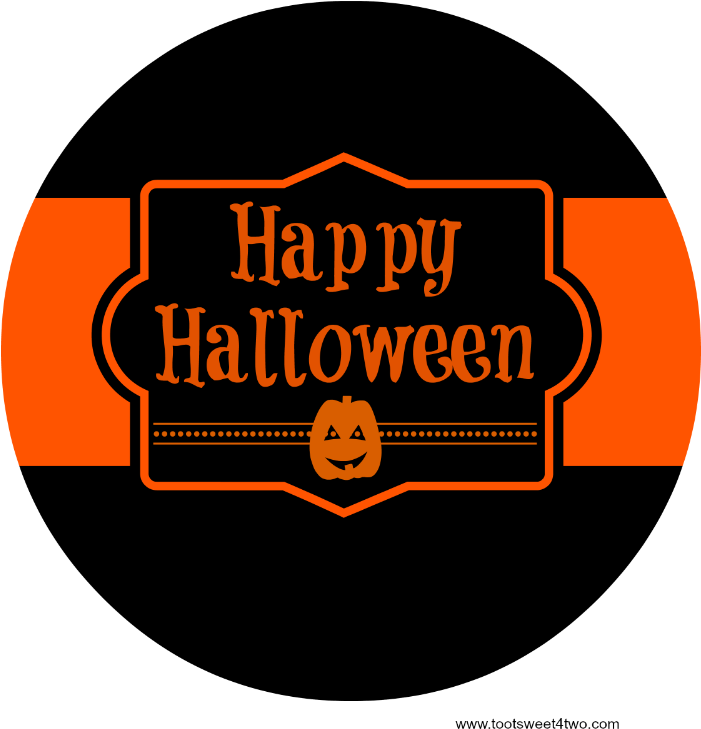 Download Happy Halloween Round 750×938 - Happy Place Mousepad PNG Image ...