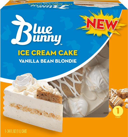 Vanilla Bean Blondie Ice Cream Cake Blue Bunny Vanilla Bean Blondie Ice Cream Cake Free 