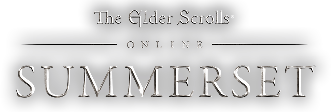 Elder Scrolls Online - Elder Scrolls Online Summerset Png (960x225), Png Download