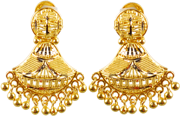 Download Purabi E Er 8610 13 Bridal Jhumka Of Gold Png Image With No Background Pngkey Com