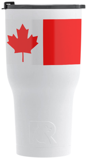 Download White Tumbler - Canadian-flag_b.png Cube Ottoman PNG Image ...