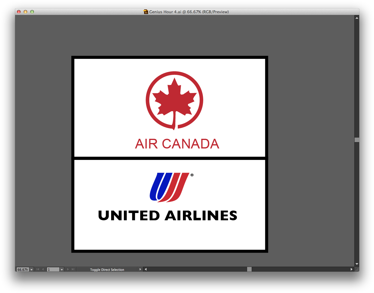 Download Air Canada & United Airlines Logos / Genius Hour - Custom ...