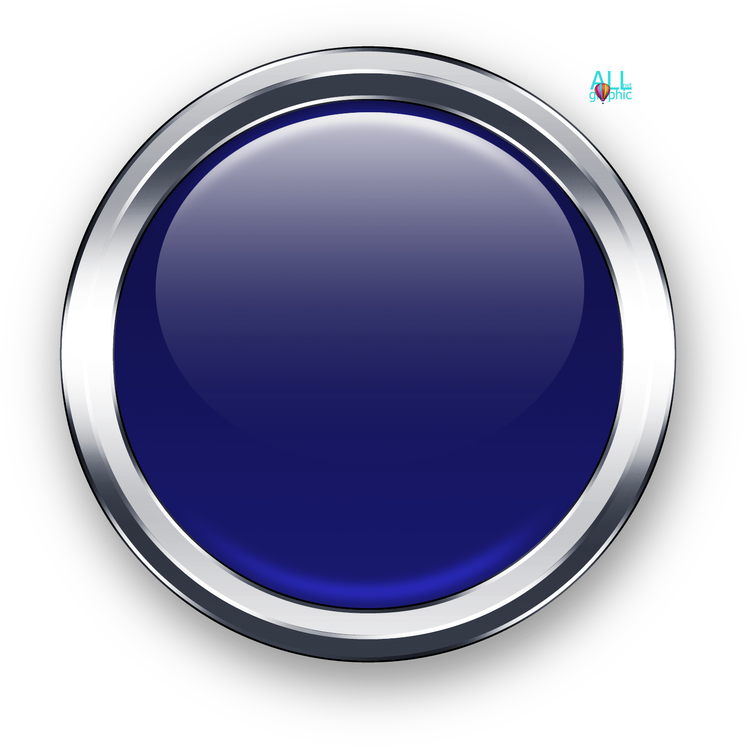 3d Web Button Png - Circle - Free Transparent Png Download - Pngkey