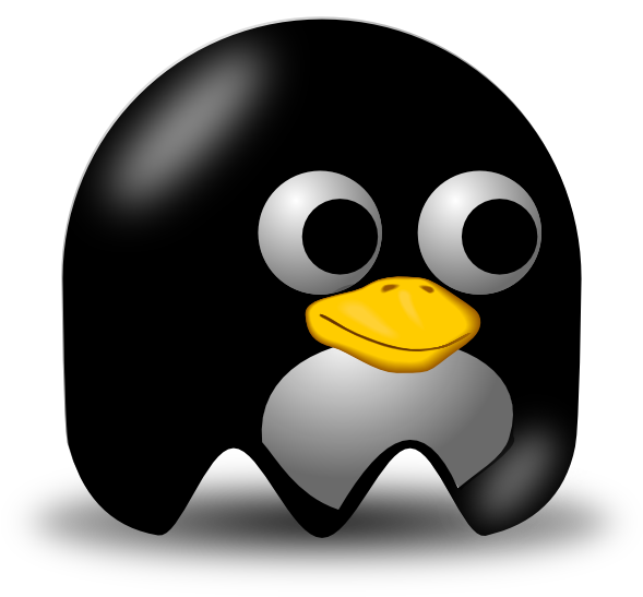 Penguin Tux Svg Clip Arts 600 X 554 Px (600x554), Png Download