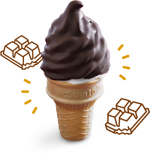 Download Chococone Singapore Mcdonalds Ice Cream Png Image With No Background Pngkey Com