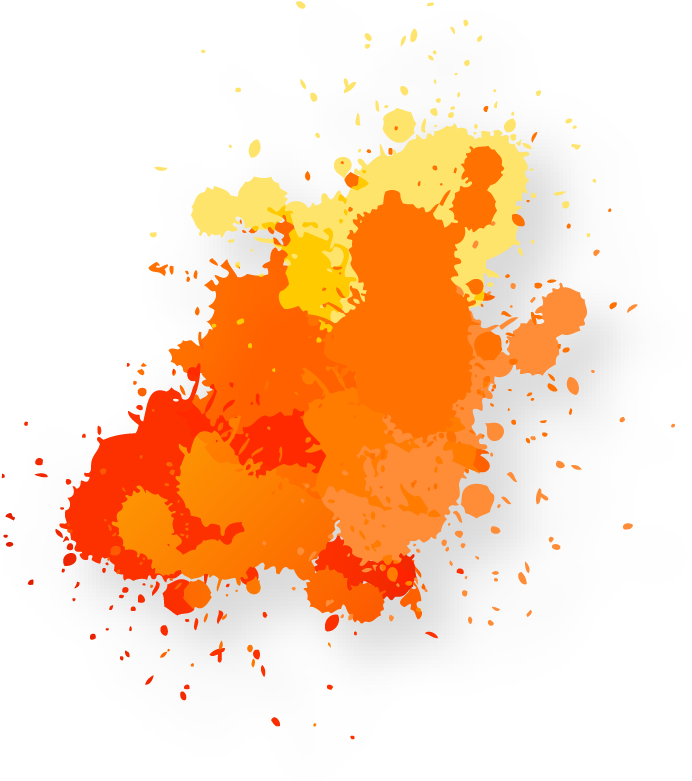 Download Graphic Freeuse Orange Watercolor Painting Ink Droplets ...