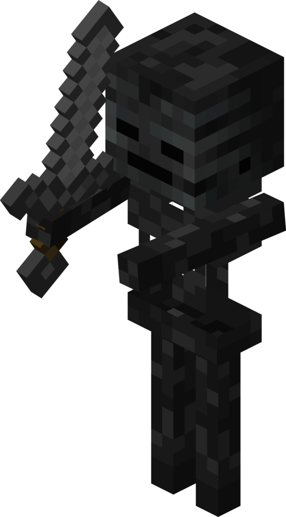 Download Wither Skeleton Mobs De Minecraft Png Png Image With No 7997