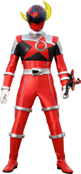 Download Kyu-redmoon - Uchu Sentai Kyuranger Shishi Red PNG Image with ...