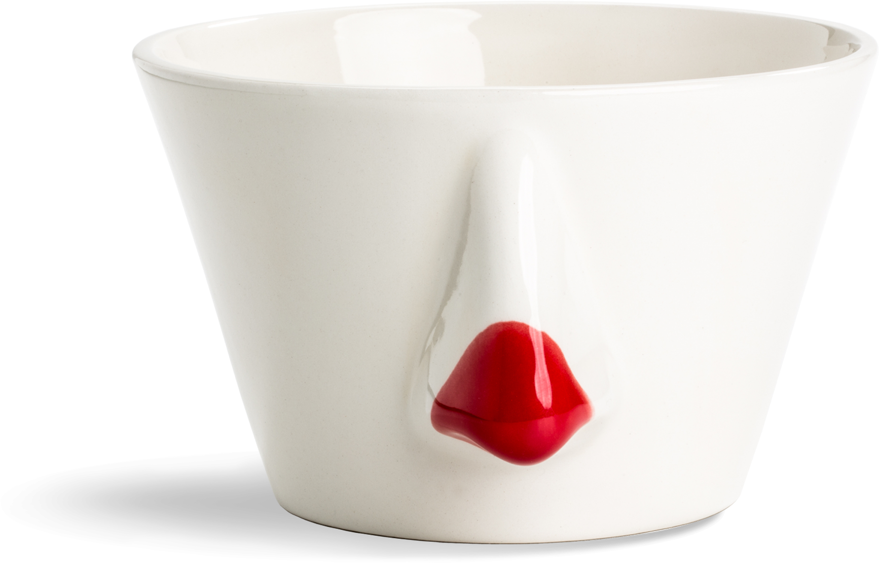 Red Nose Naso - Ceramic - Free Transparent PNG Download - PNGkey