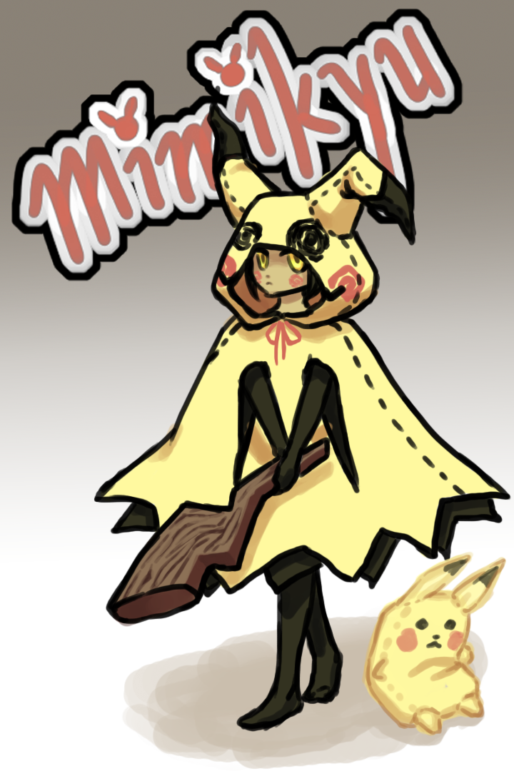 Download Mimikyu Is My New Favorite Pokemon Cosplay Png Image With