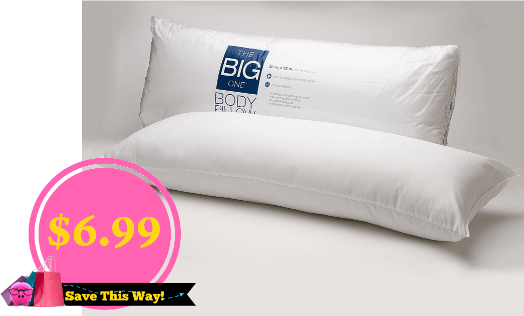 *hot* Kohl's The Big One Body Pillows Only 6 Poco Free Transparent