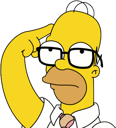 Download Homer Smart Big - Imagenes Png Homero Intelectual PNG Image ...