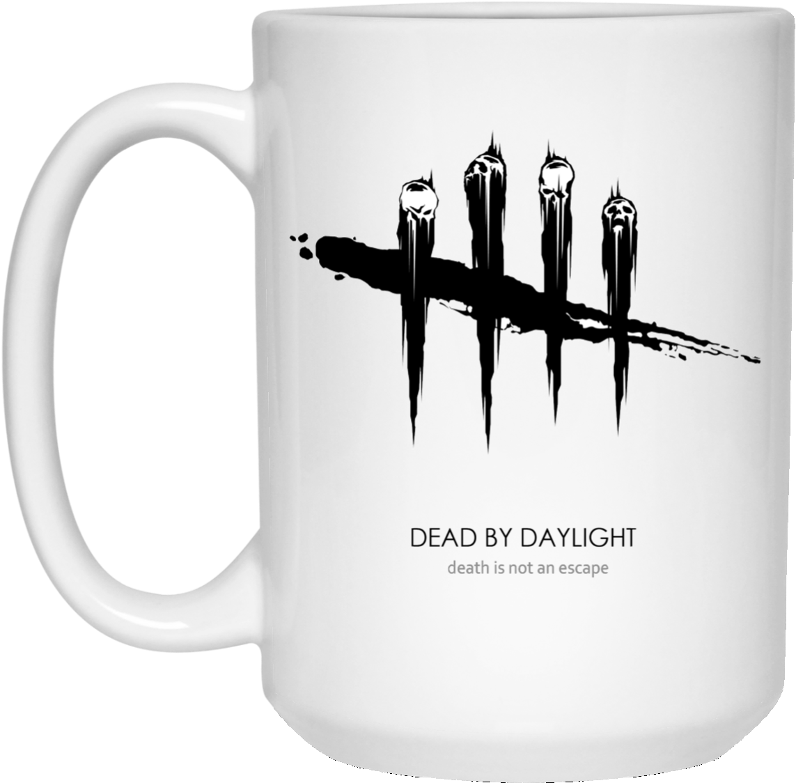 Download Dead By Daylight White Mug Dead By Daylight Logo Png Image With No Background Pngkey Com