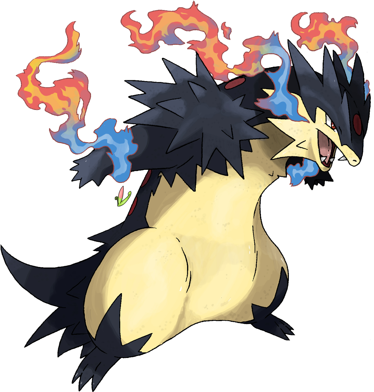 Download Mega Typhlosion - Pokemon Sun And Moon Typhlosion PNG Image ...