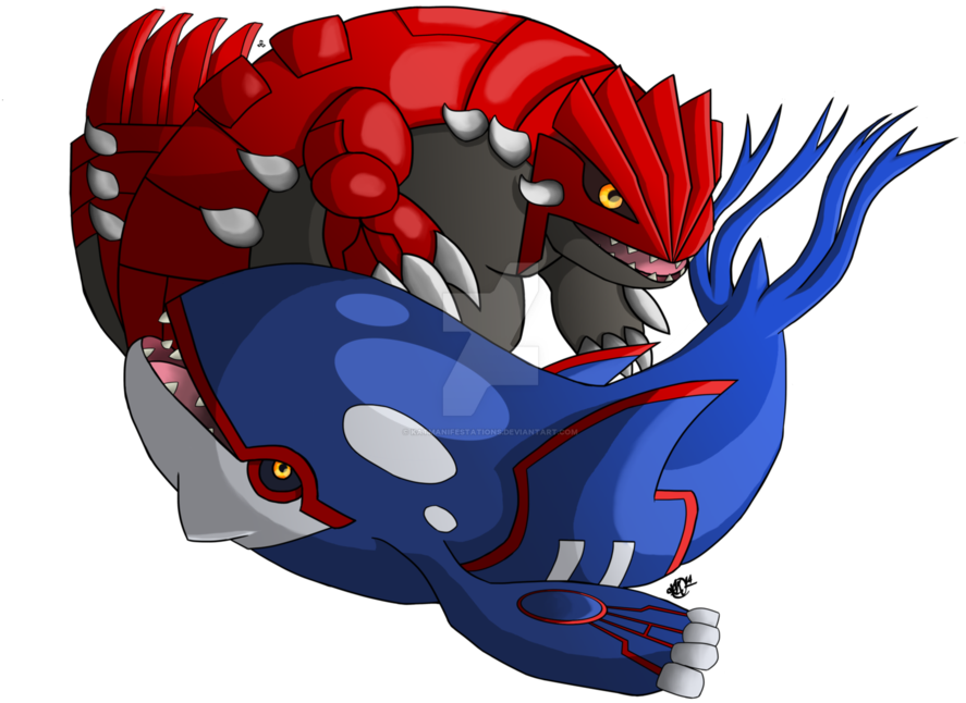 Download Groudon Transparent Kyogre Groudon And Kyogre Png Png Image