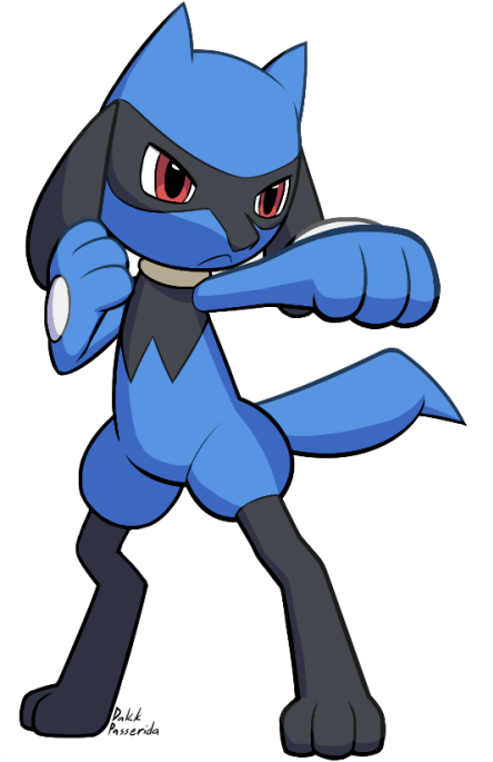 Download Pokeddex Day - Riolu PNG Image with No Background - PNGkey.com