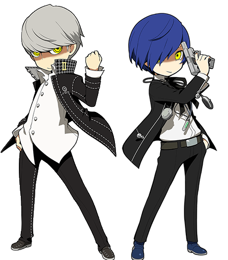 Download Shadow Souji, Minato, Femc, And Ren - Persona Q2 P3 ...