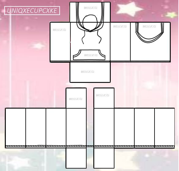 Transparent Hoodie Template Roblox Png