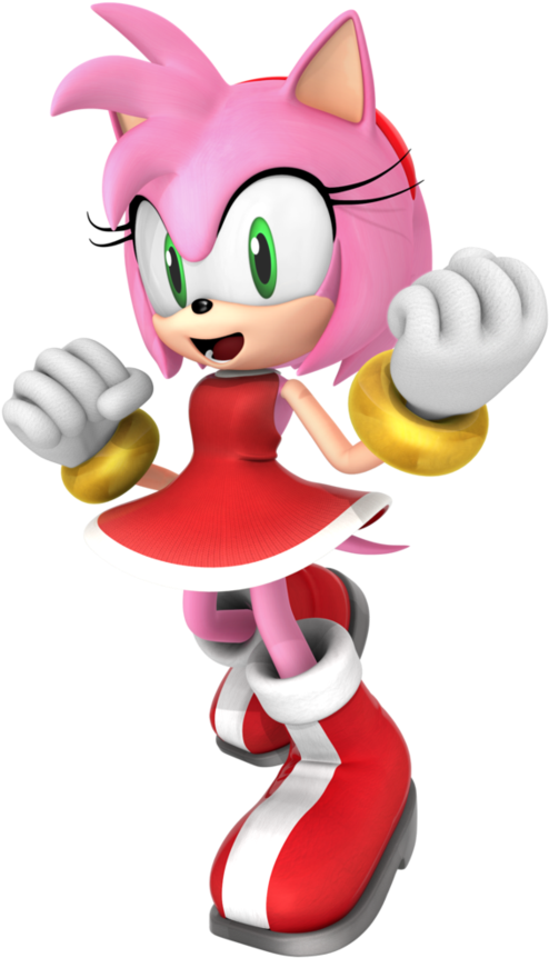 Sonic The Hedgehog Clipart Red - Nibroc Rock Amy Rose - Free ...