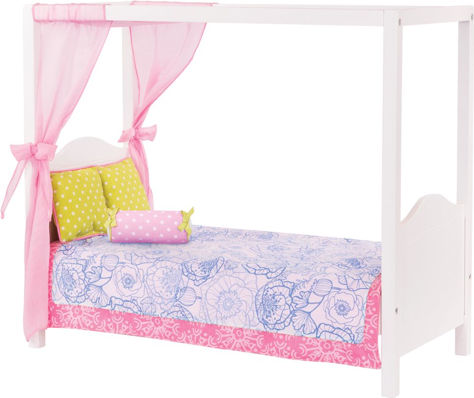 Barbie doll canopy online bed