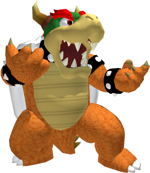 Download Zip Archive - Super Mario 64 Bowser Png - Free Transparent PNG  Download - PNGkey