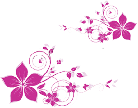 Download Pink Abstract Flowers Png PNG Image with No Background ...