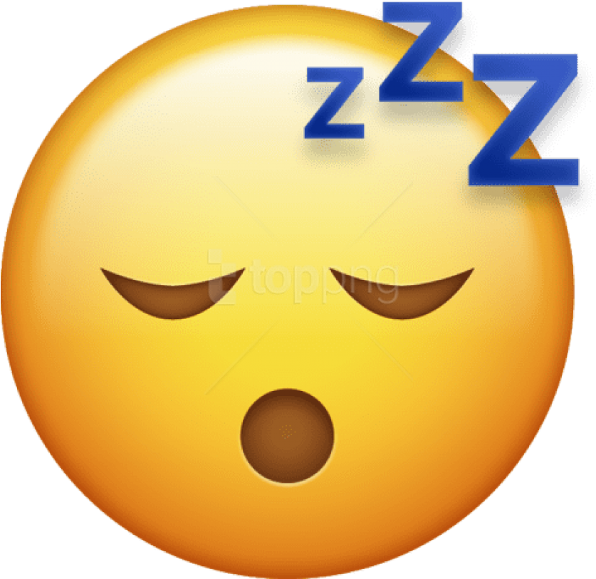 Download Sleeping Iphone Emoji PNG Image with No Background - PNGkey.com