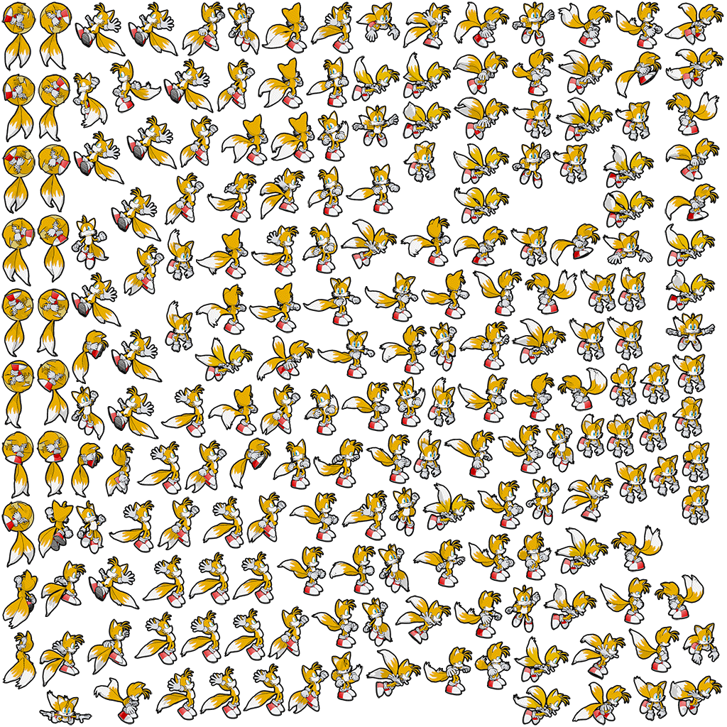 Tails sprites