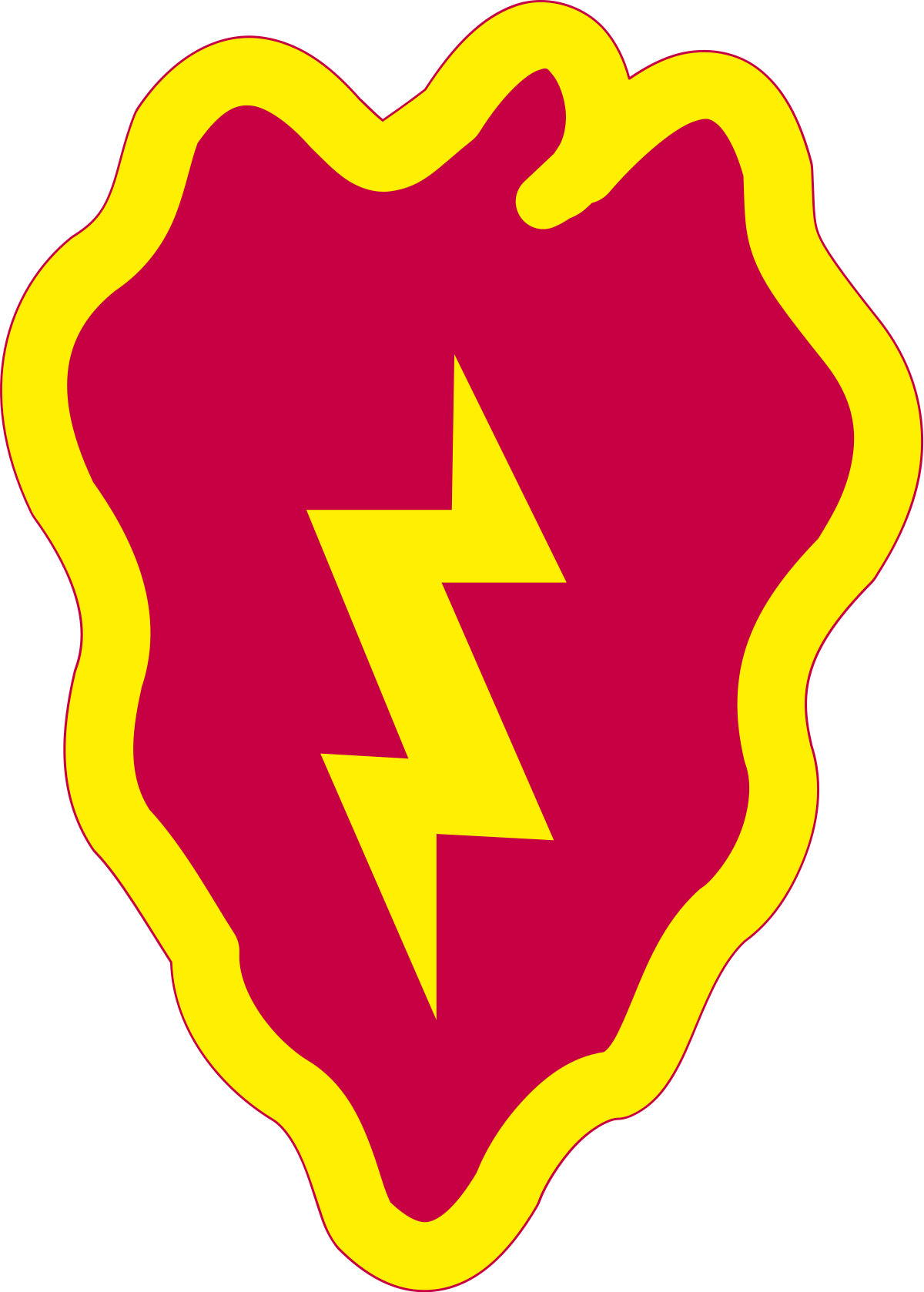 Download 25th Infantry Division Patch PNG Image with No Background