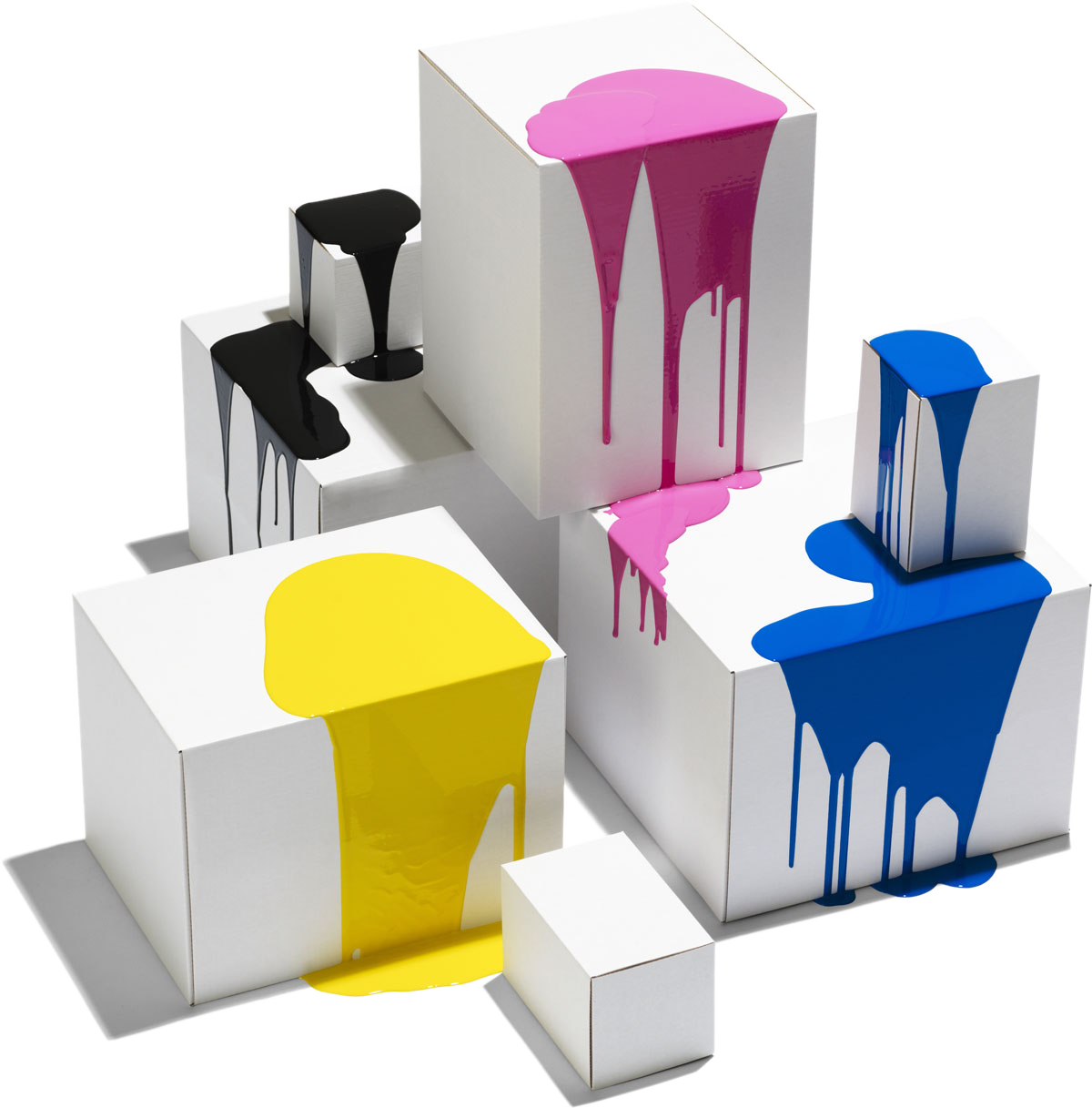 Print package. Printing and Packaging. Printing package. 3d Paint making a Box.