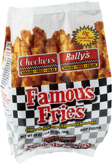 Download Seasoned Fries Frozen Checkers And Rallys PNG Image with No ...