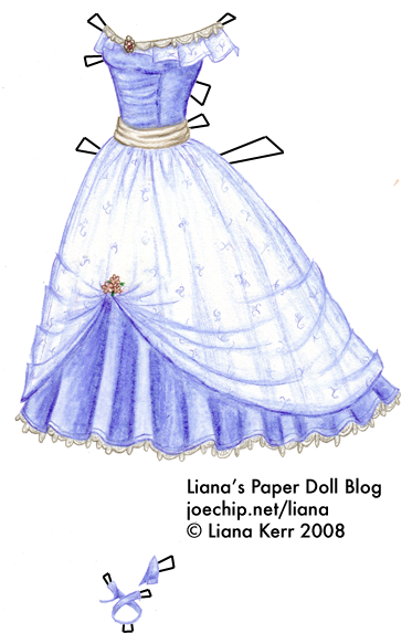 animated prom dress