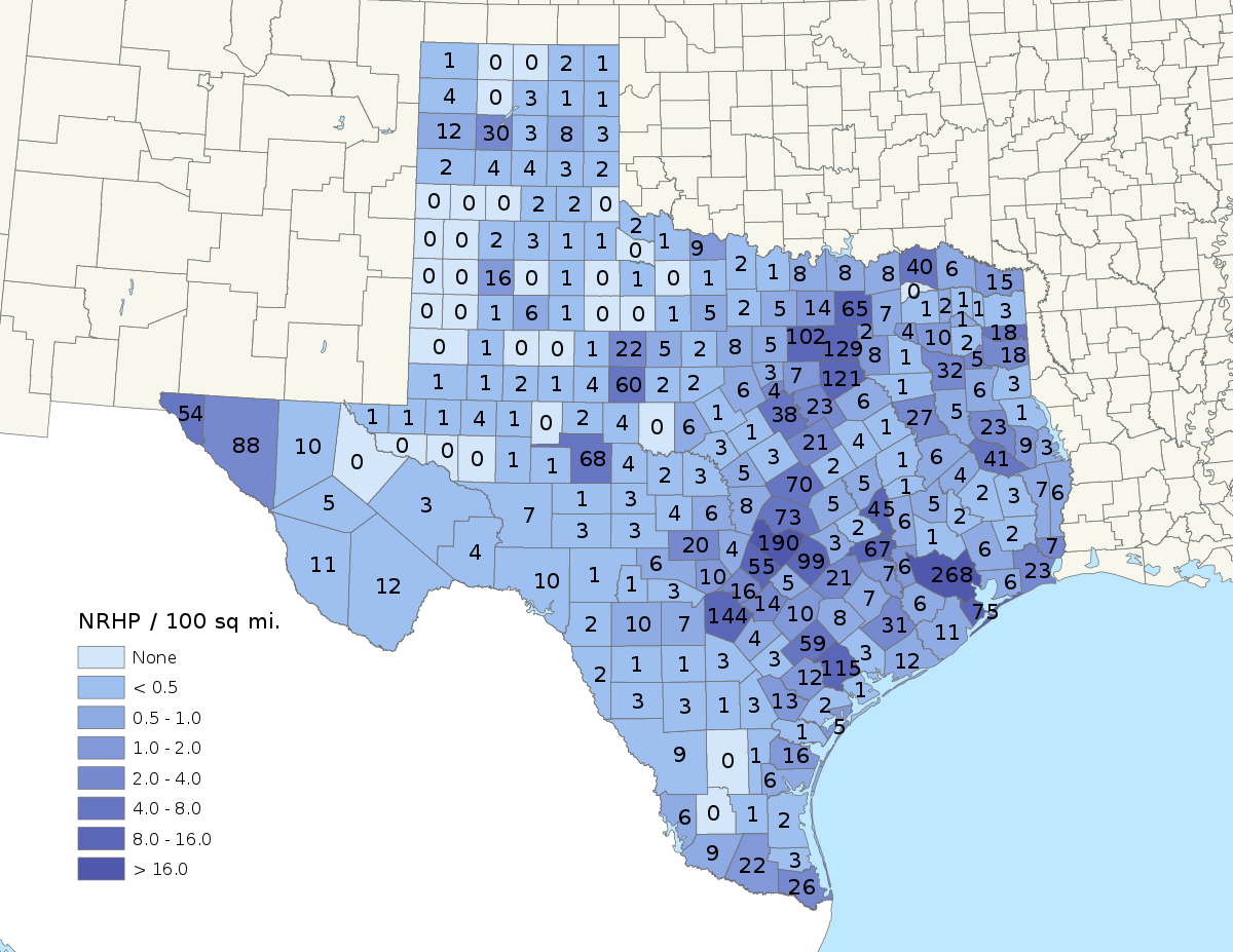 Download Texas Map Historic Landmarks PNG Image with No Background ...