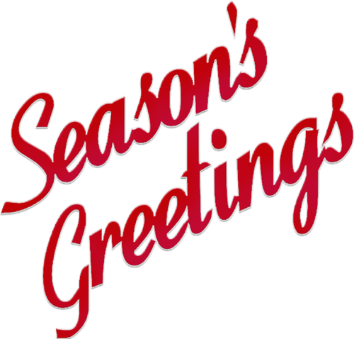 Download Salutate - Seasons Greetings Text Png PNG Image with No ...