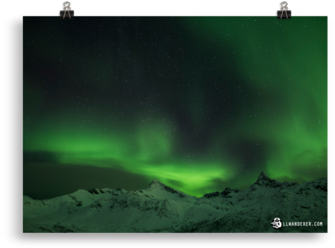 Aurora Borealis Poster - Aurora - Free Transparent PNG Download - PNGkey