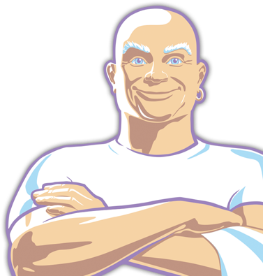 Destroy The Pic Above - Mr Clean Transparent Background - Free ...