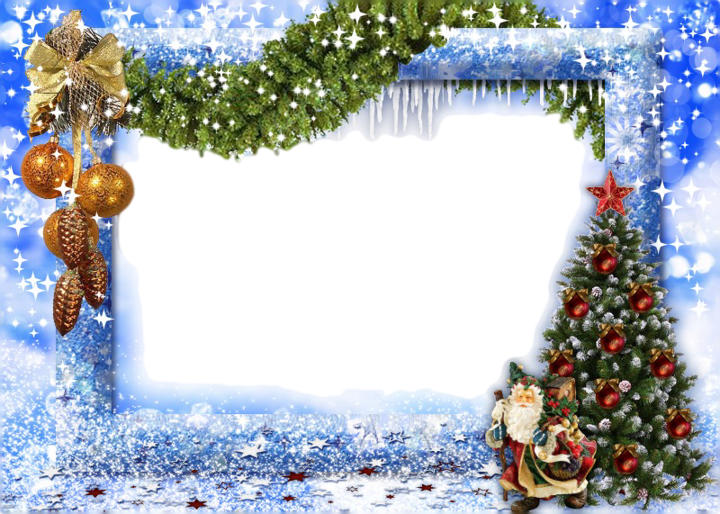 Download Molduras Com Fundo Transparente - Christmas Photo Frame Png ...