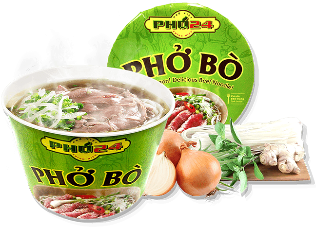 Download Product Does Not Contain Beef Slices - Phở Ăn Liền 24h PNG ...