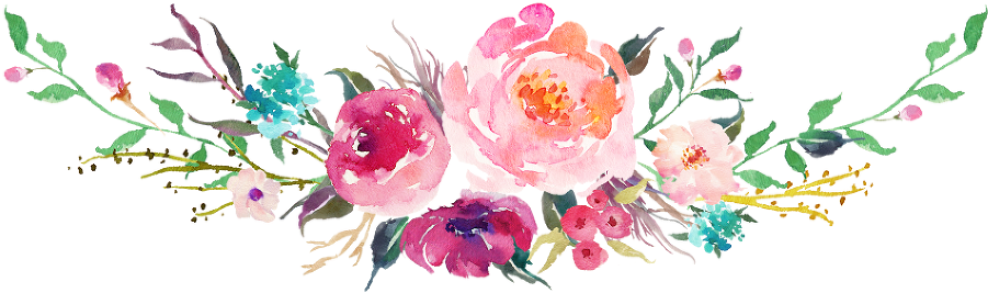 Flower Bouquet - Watercolor Bouquet Transparent Png - Free Transparent ...