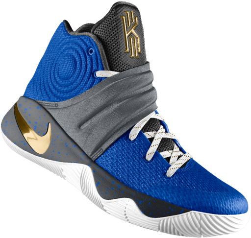 kyrie irving shoes black and gold