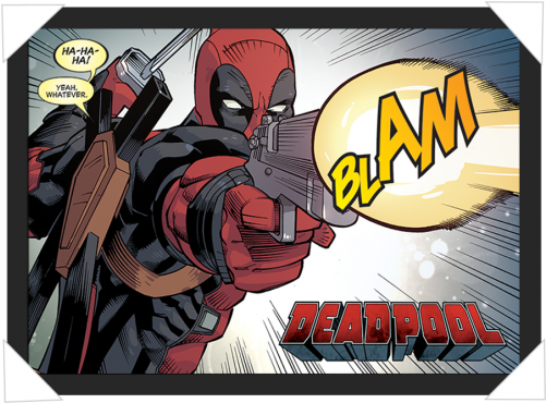 Download #921 - Deadpool Blam PNG Image with No Background - PNGkey.com